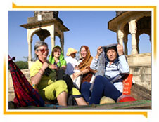 Touristen in Rajasthan