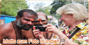 Motto zum Foto in Indien ..