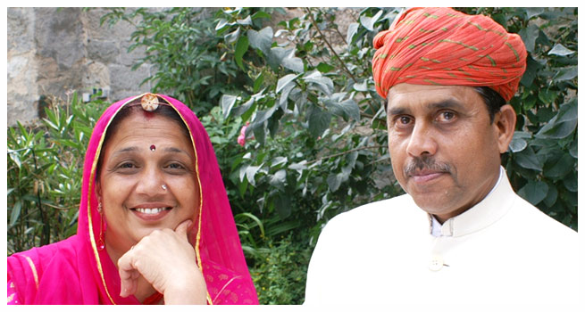 Mr. Bahadur Singh und Frau