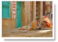 Lady in Jaisalmer