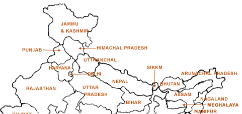 Map of India