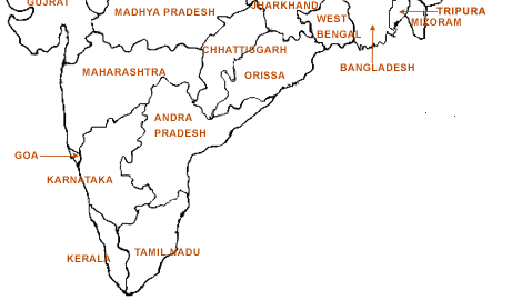 Map of India