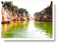 Marble Rocks in Jabalpur