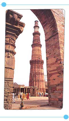 Qutab Minar, New Delhi, Indien