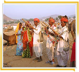 Kamelmarkt in Pushkar