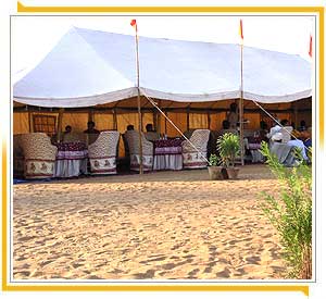 Tents in Pushkar