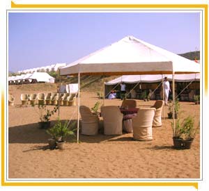 Tents in Pushkar Fair