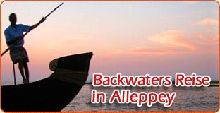 Backwaters Reise in Alleppey