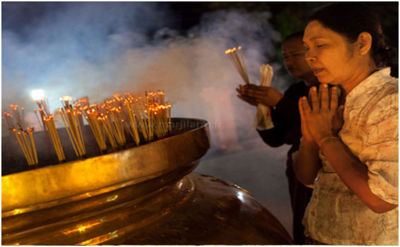 Die buddhistische Reisen nach Indien