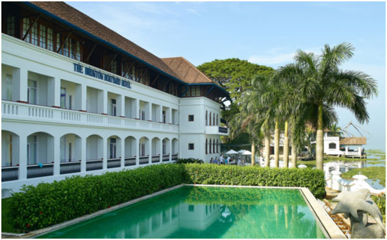 Die besten Hotels Kochi Fort  Cochin Kerala Südindien Indien Süden