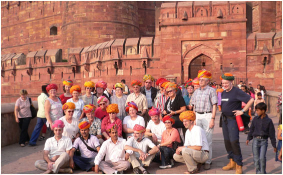 Rotes Fort Reise Agra Indien Reisen