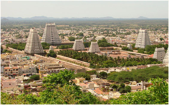 Tiruvannamalai Reise in Tamil Nadu Sdindien