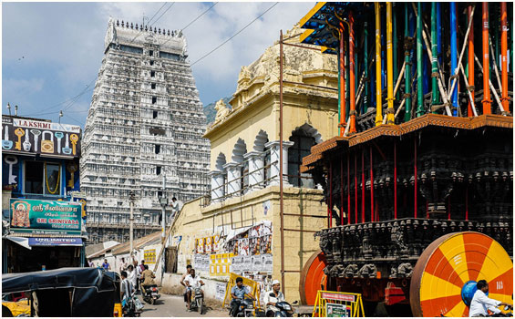 Tiruvannamalai Reise in Tamil Nadu Sdindien