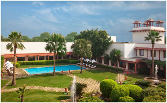 Trident Hotel  beim  Taj Mahal in Agra , Indien