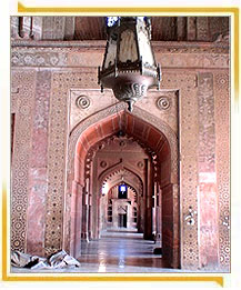 Die Freitagsmoschee in Fatehpur Sikri