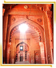 Die Freitagsmoschee in Fatehpur Sikri