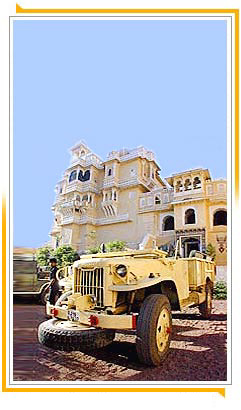 Der Fuhrpark des Deogarh Mahal