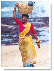 Lady on Beach