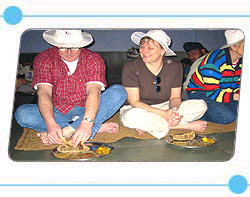 People Eating Langar