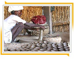 Man Making Pot