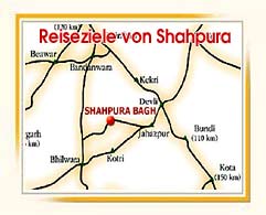 Reiseziele von Shahpura